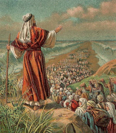 israelites escape from egypt