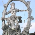 arjuna statue